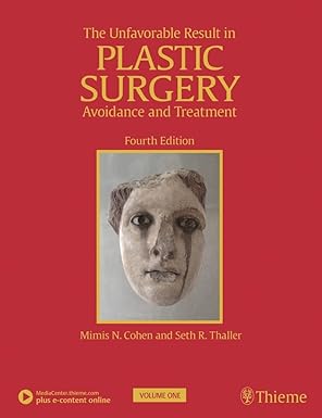 The Unfavorable Result in Plastic Surgery: Avoidance and Treatment 4th Edition