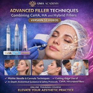 UMA Academy Advanced Filler Techniques Combining CaHA, HA and Hybrid Fillers (Version 53 Videos)
